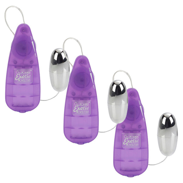 Teardrop Bullet Vibrator 3-Piece