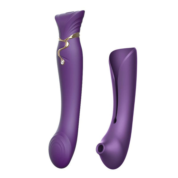 ZALO USA Queen Twilight Purple Set