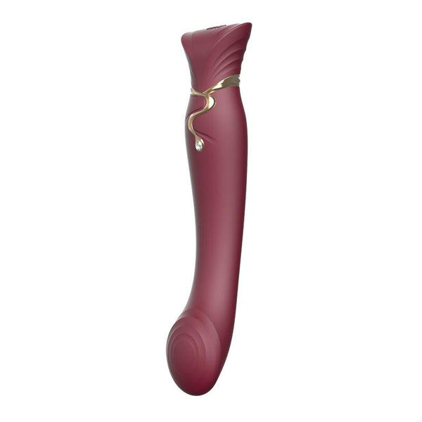ZALO USA Queen Set Wine Red