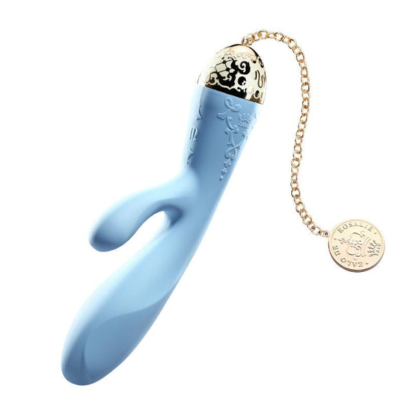 ZALO USA Rosalie Rabbit Vibrator Royal Blue