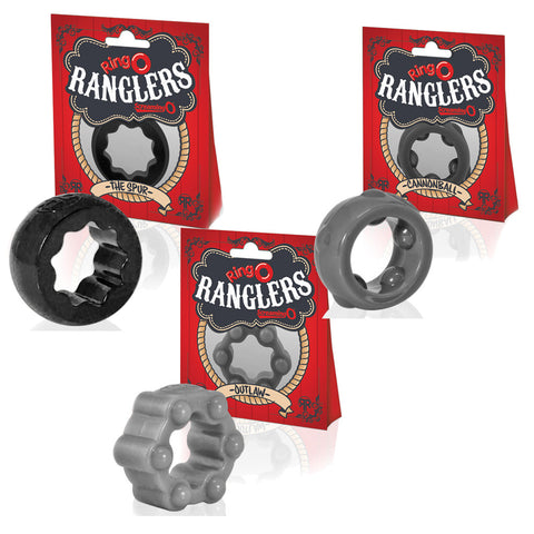 Screaming O Ranglers Penis Cock Ring Collection (3-Pack)