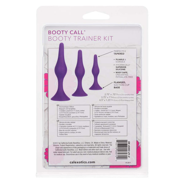Silicone Booty Call Anal Sex Trainer Kit by Cal Exotics