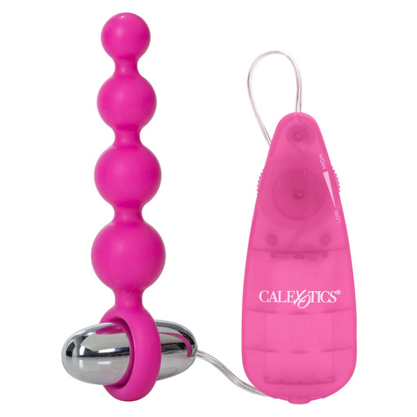Booty Call Booty Vibro Vibrating Bullet Vibrator Anal Plug Bead Kit*