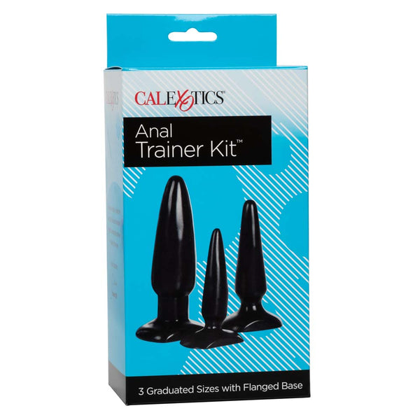 CalExotics Anal Sex Trainer Set Of 3 Butt Plugs - Black*