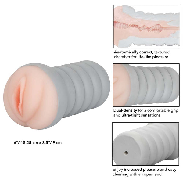 Ribbed Grippers Vaginal Anal Male Masturbators