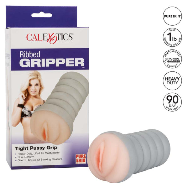 Ribbed Grippers Vaginal Anal Male Masturbators