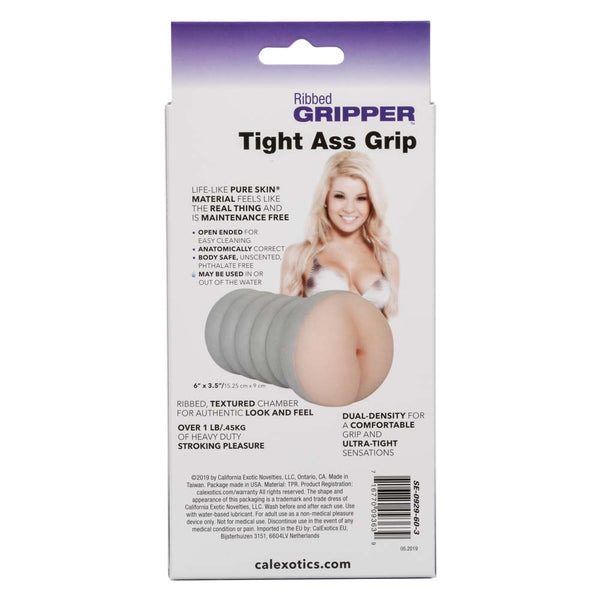Ribbed Grippers Vaginal Anal Male Masturbators