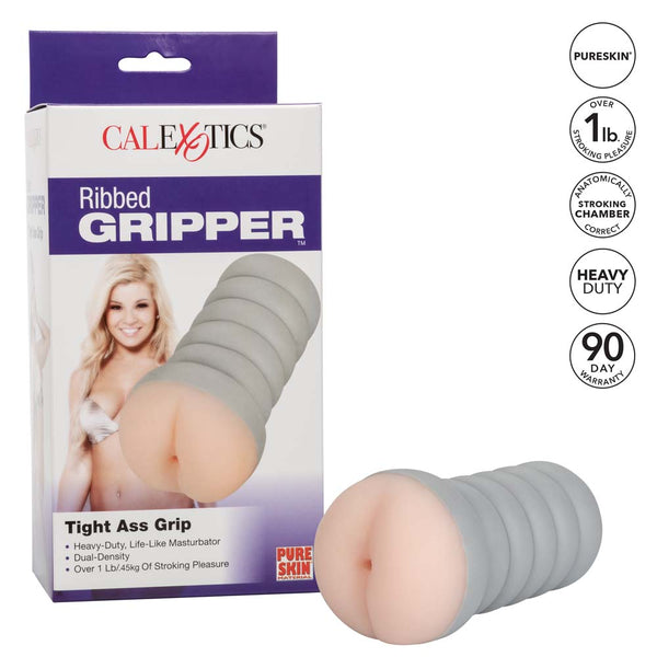 Ribbed Grippers Vaginal Anal Male Masturbators