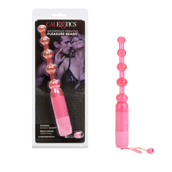 Anal Sex Waterproof Vibrating Pleasure Beads by Cal Exotics*