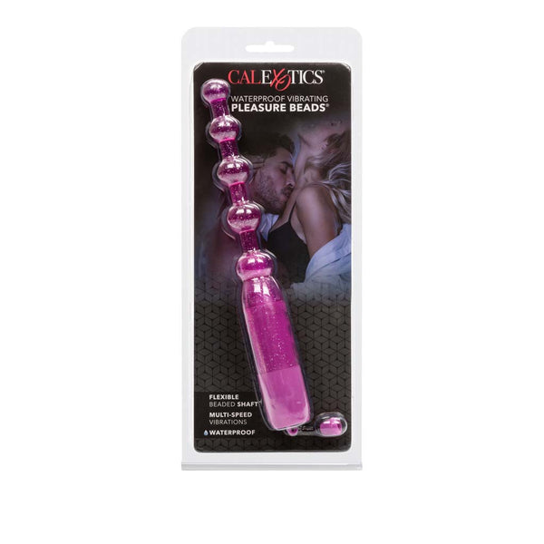 Anal Sex Waterproof Vibrating Pleasure Beads by Cal Exotics*