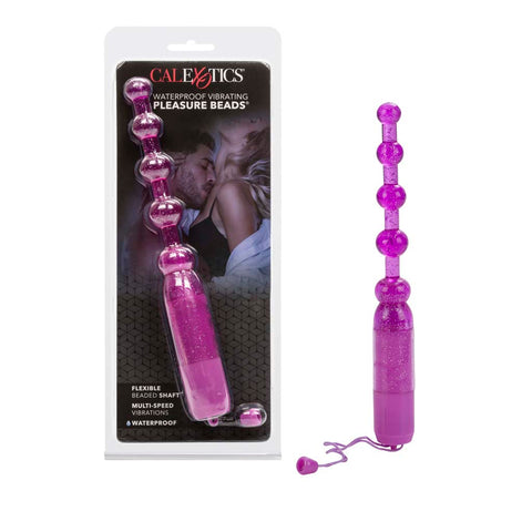 Anal Sex Waterproof Vibrating Pleasure Beads by Cal Exotics*