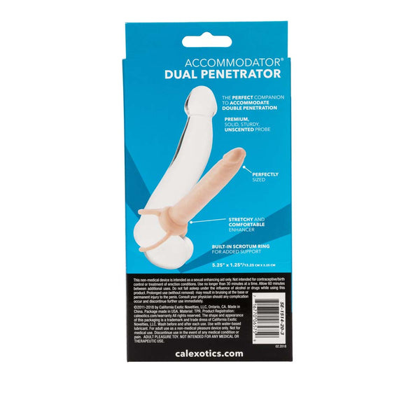 Accommodator Dual Penetrators Strap-On Dildo Dong Sex Toy*