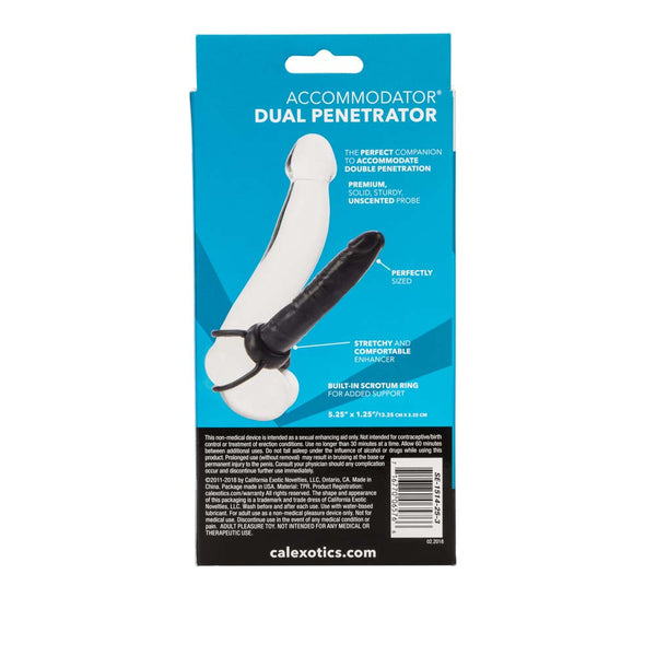 Accommodator Dual Penetrators Strap-On Dildo Dong Sex Toy*