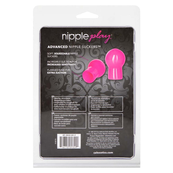 Nipple Play Advanced Nipple Suckers PINK