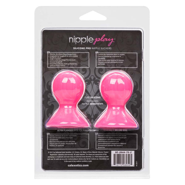 Nipple Play Silicone Pro Nipple Suckers 
