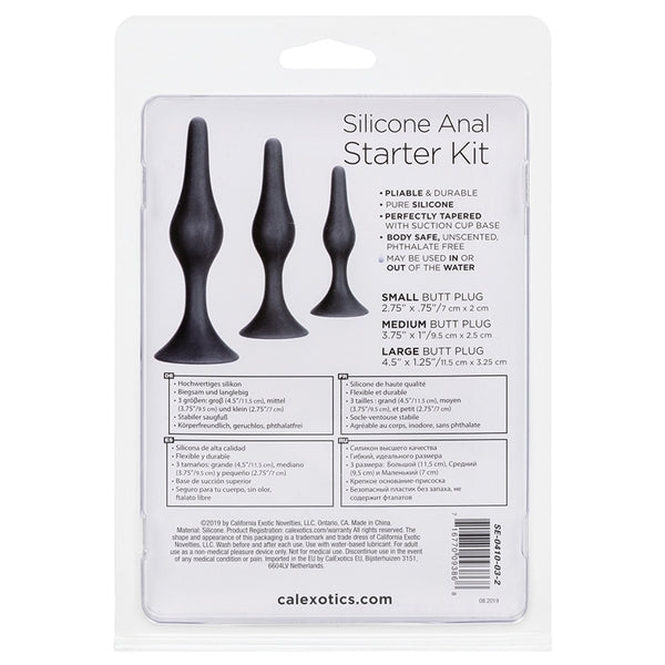 Silicone Booty Call Anal Sex Trainer Kit by Cal Exotics