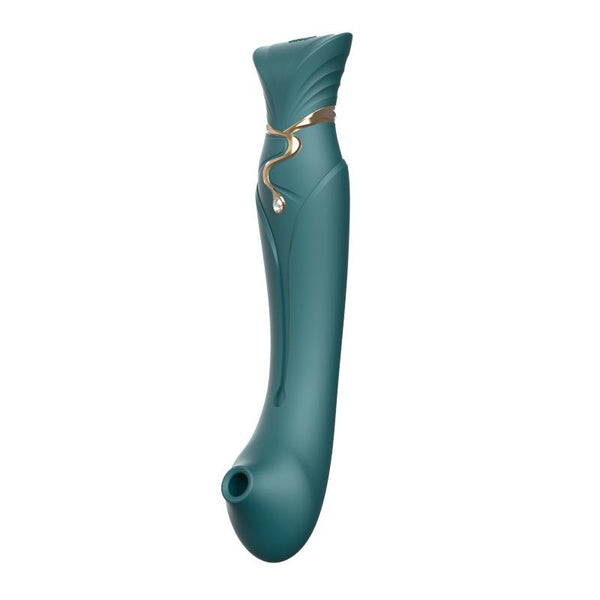 ZALO USA Queen Set G-Spot Vibrator Jewel Green