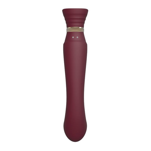 ZALO USA Queen Set Wine Red