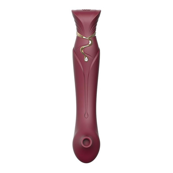 ZALO USA Queen Set Wine Red