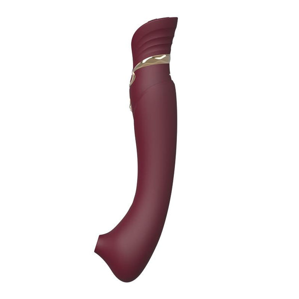 ZALO USA Queen Set Wine Red