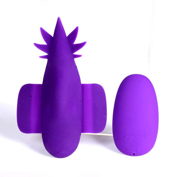 Maia Toys SATIVA 10-Function Remote Control Panty Vibrator Purple