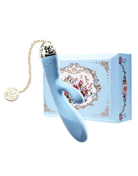 ZALO USA Rosalie Rabbit Vibrator Royal Blue