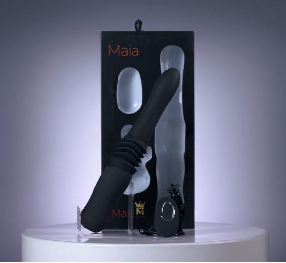 Maia Max Remote Control Rechargeable Thrusting Vibrator