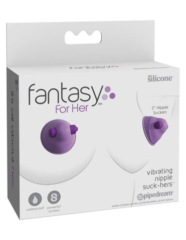 Fantasy For Her Vibrating Nipple Suck-Hers