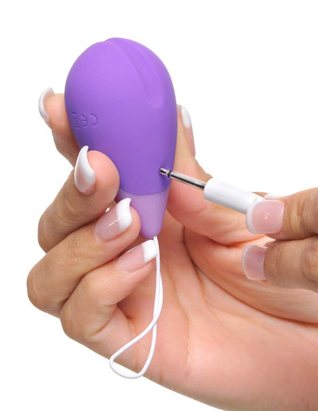 Fantasy For Her Remote Kegel Excite Her Purple Rechargeable