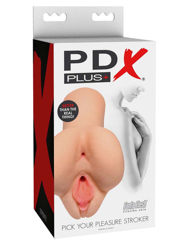 PDX Plus Pick Your Pleasure Stroker Male Masturbator LIGHT