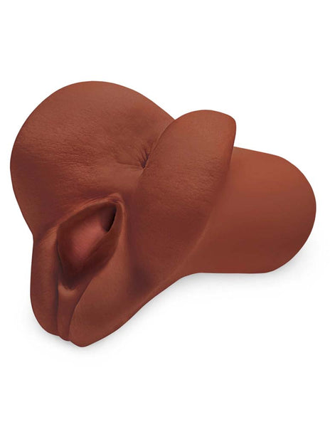 PDX Plus Pick Your Pleasure Stroker Male Masturbator BROWN