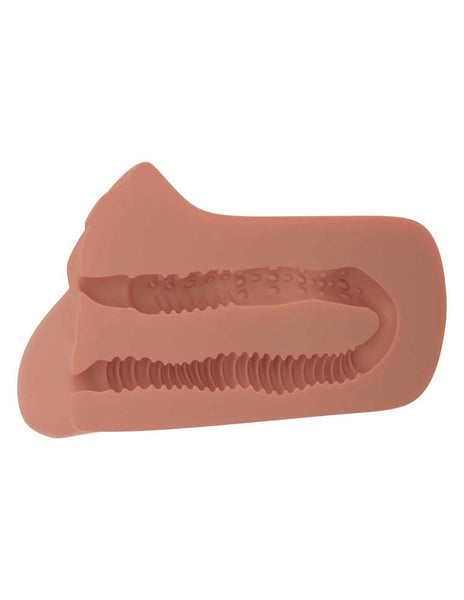 PDX Plus Pick Your Pleasure Stroker Male Masturbator TAN