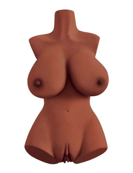PDX Plus Perfect Torso Male Masturbator Love Doll Brown
