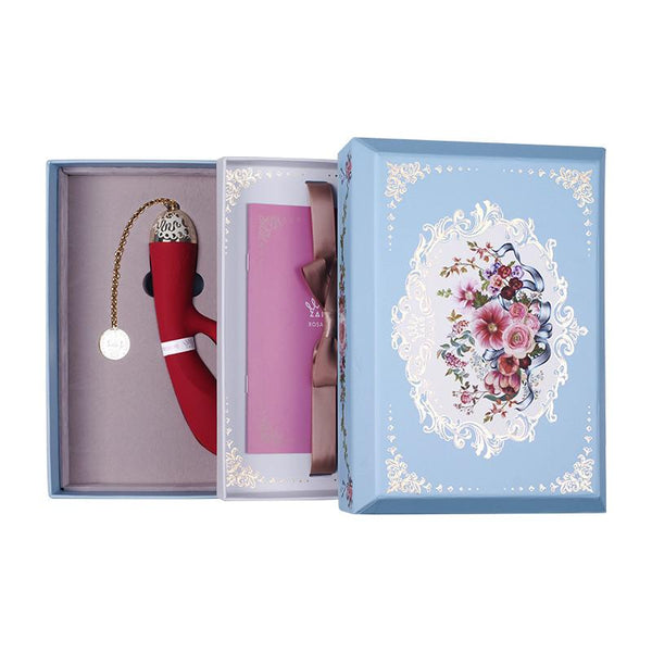 ZALO USA Rosalie Rabbit Vibrator Royal Blue