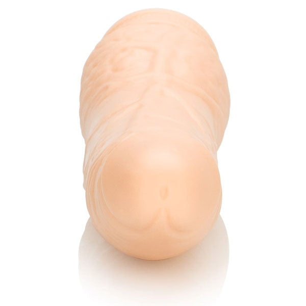 Soft Skins Veined Real Feel Dong Dildo 7.5 Inch Beige