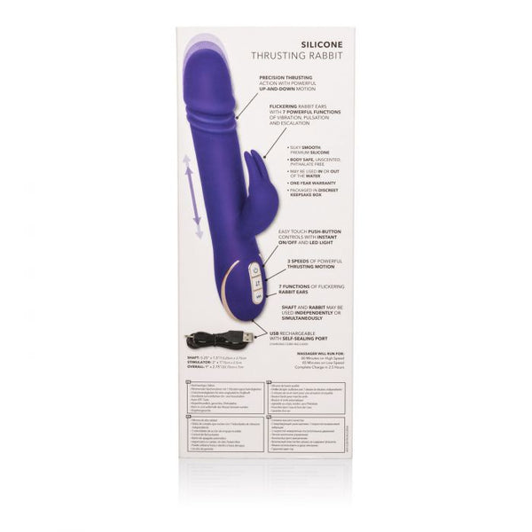 Silicone Thrusting Jack Rabbit by Cal Exotics