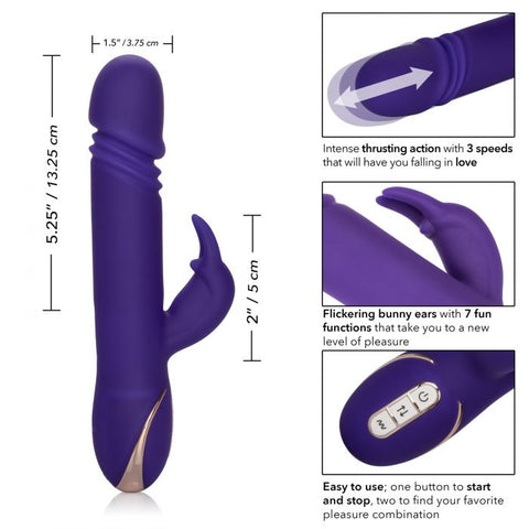 Silicone Thrusting Jack Rabbit by Cal Exotics