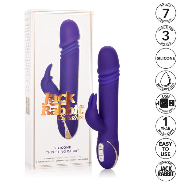 Silicone Thrusting Jack Rabbit by Cal Exotics
