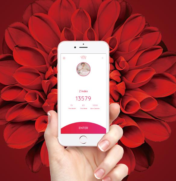 ZALO USA Rosalie Rabbit Vibrator Bright Red